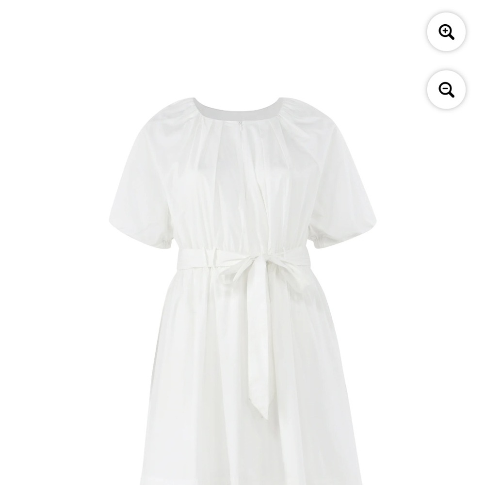 Chic White Midi Dress